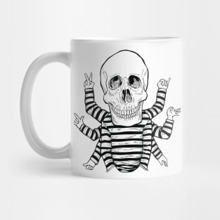 blaster skull Mug